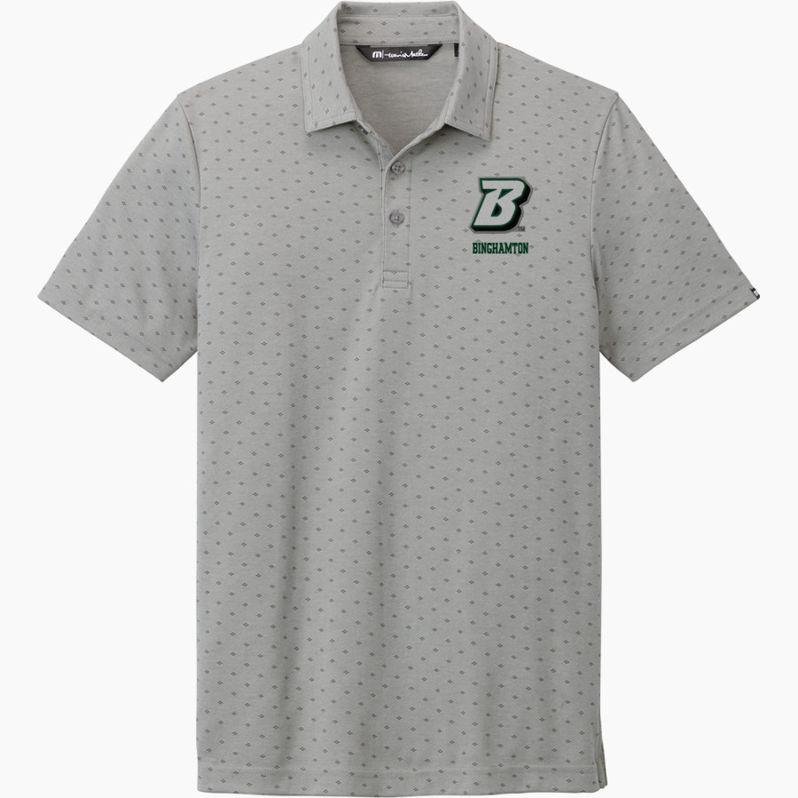 Binghamton University <span class="pdp-name-mascot">Binghamton Bearcats</span> TravisMathew Men's Oceanside Geo Polo