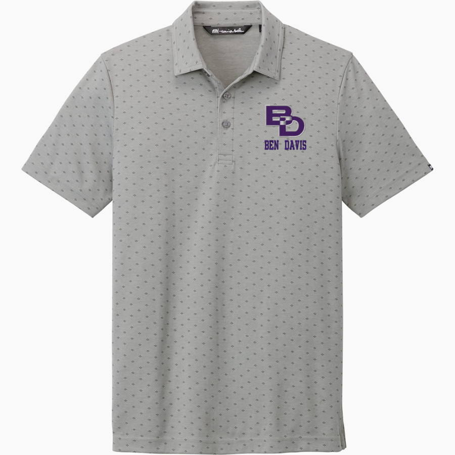 Ben Davis Giants TravisMathew Men's Oceanside Geo Polo