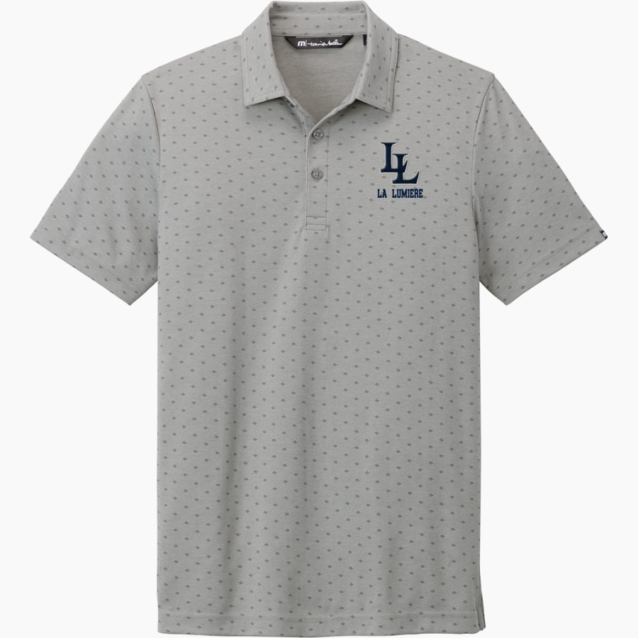 La Lumiere School Lakers Online Store TravisMathew Men's Oceanside Geo Polo