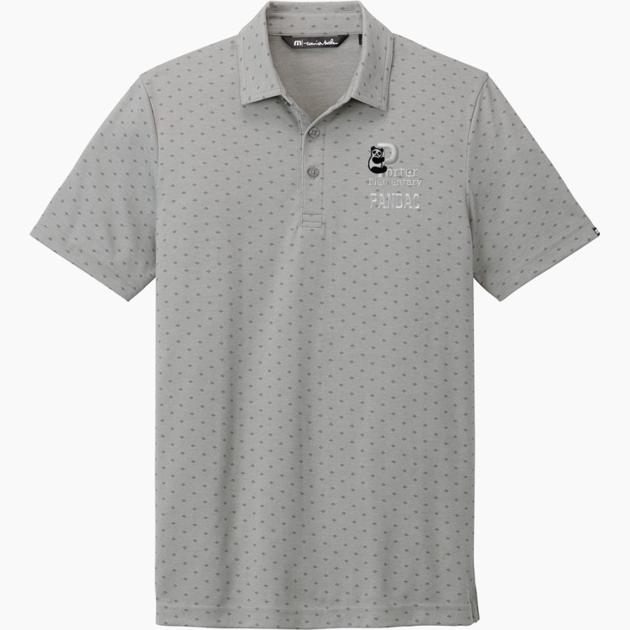 Porter Pandas official sideline store TravisMathew Men's Oceanside Geo Polo