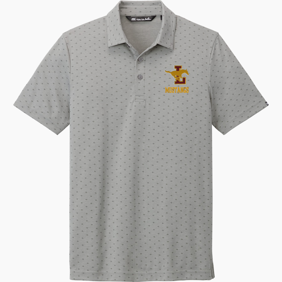 Lincoln Mustangs TravisMathew Men's Oceanside Geo Polo