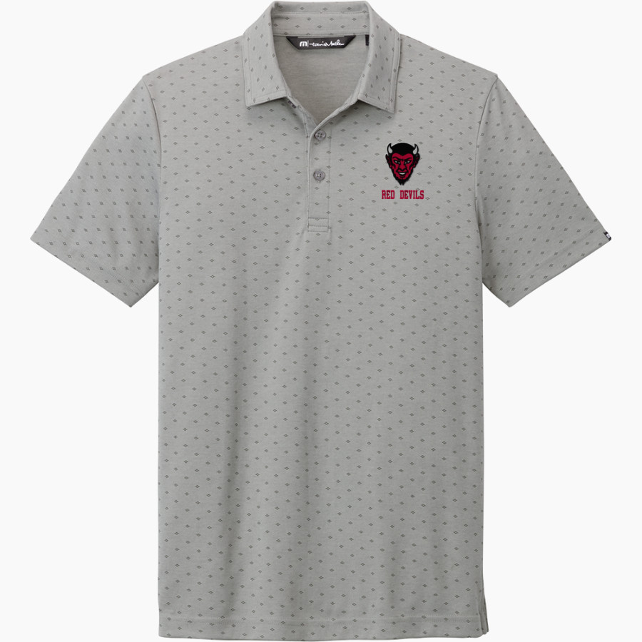 Chaffee Red Devils <span class="pdp-name-mascot">Chaffee Schools Red Devils</span> TravisMathew Men's Oceanside Geo Polo