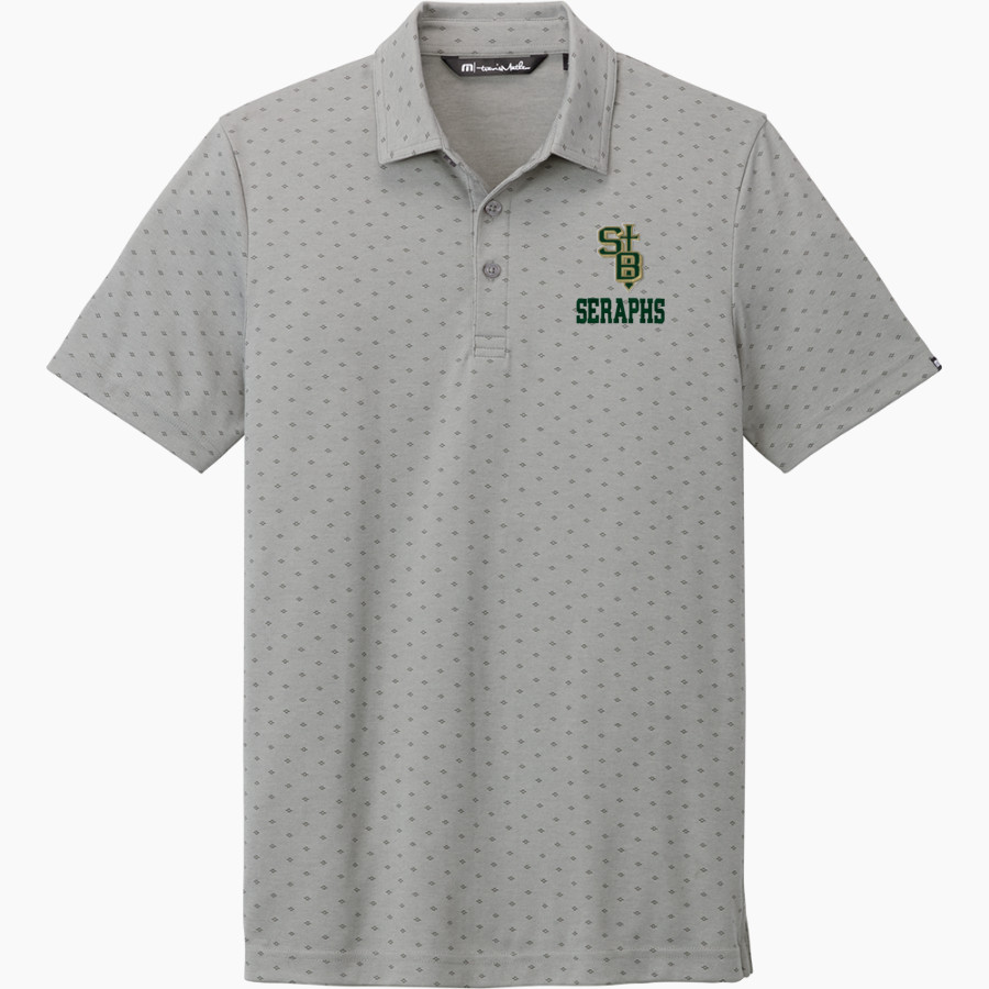 SAINT BONAVENTURE HIGH SCHOOL SERAPHS <span class="pdp-name-mascot">SAINT BONAVENTURE SERAPHS</span> TravisMathew Men's Oceanside Geo Polo
