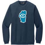Aggie Sideline Store UC Davis TravisMathew Men's Long Weekend Crew Front Thumbnail