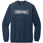 GRANVILLE HIGH SCHOOL BLUE ACES <span class="pdp-name-mascot">GRANVILLE BLUE ACES</span> TravisMathew Men's Long Weekend Crew Front Thumbnail