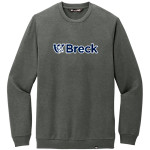 Breck Mustangs TravisMathew Men's Long Weekend Crew Front Thumbnail