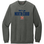 North Cobb Warriors <span class="pdp-name-mascot">North Cobb Warriors</span> TravisMathew Men's Long Weekend Crew Front Thumbnail