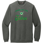 Communion of Saints School Sabres official sideline store TravisMathew Men's Long Weekend Crew Front Thumbnail