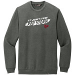 St. John's Prep Red Storm TravisMathew Men's Long Weekend Crew Front Thumbnail