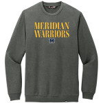 Meridian Warriors TravisMathew Men's Long Weekend Crew Front Thumbnail