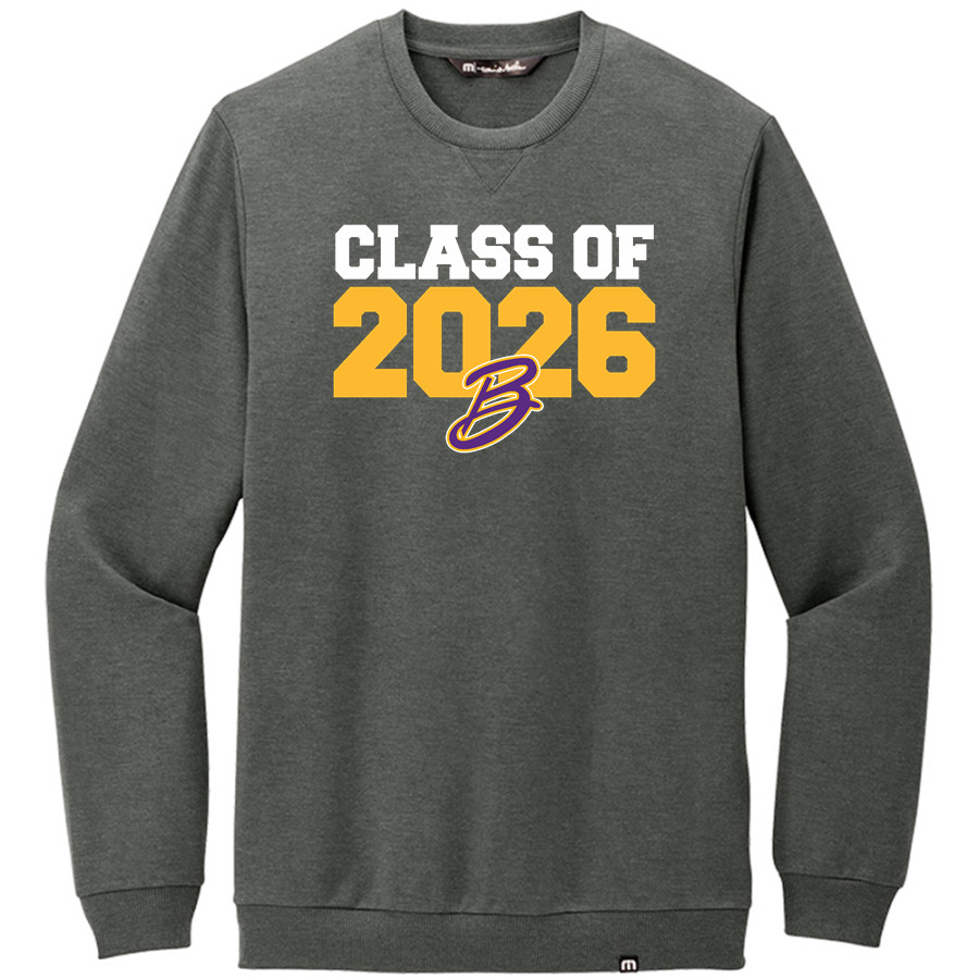 BELLBROOK GOLDEN EAGLES The Official Online Store <span class="pdp-name-mascot">BELLBROOK GOLDEN EAGLES</span> TravisMathew Men's Long Weekend Crew