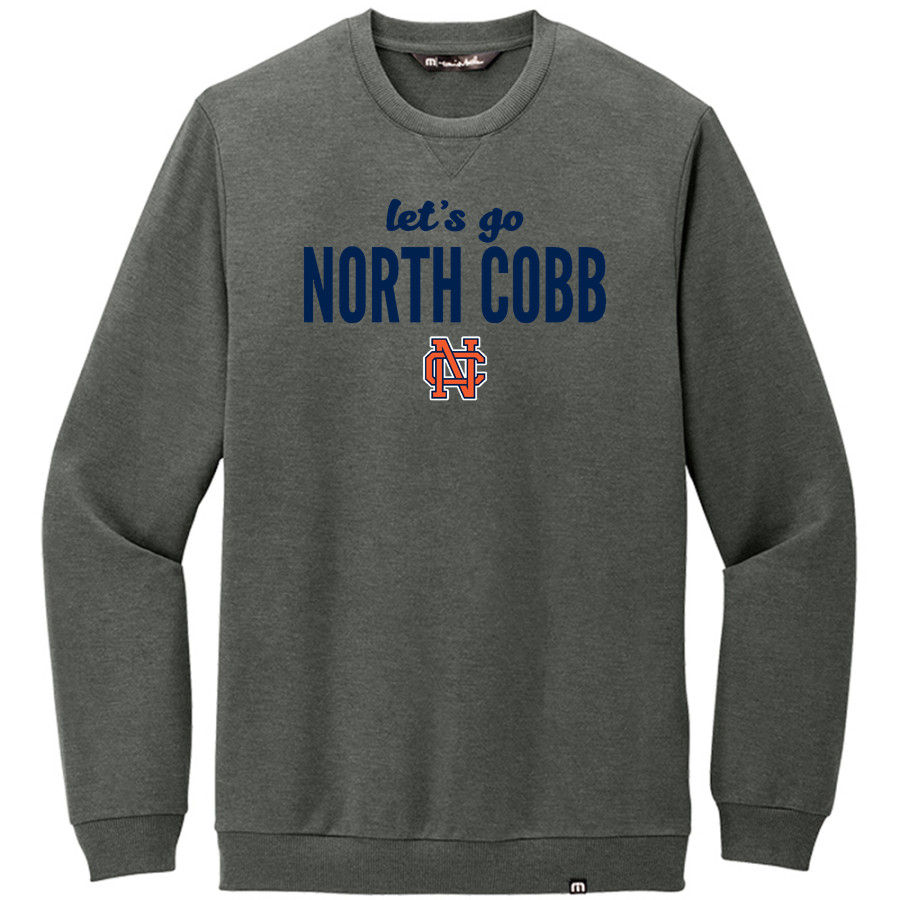 North Cobb Warriors <span class="pdp-name-mascot">North Cobb Warriors</span> TravisMathew Men's Long Weekend Crew
