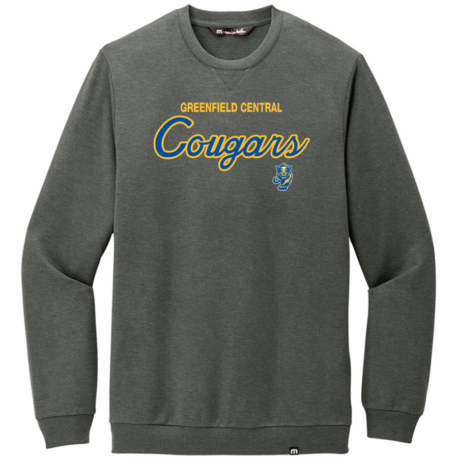 Greenfield Central Cougars Online Store <span class="pdp-name-mascot">Greenfield-Central Cougars</span> TravisMathew Men's Long Weekend Crew