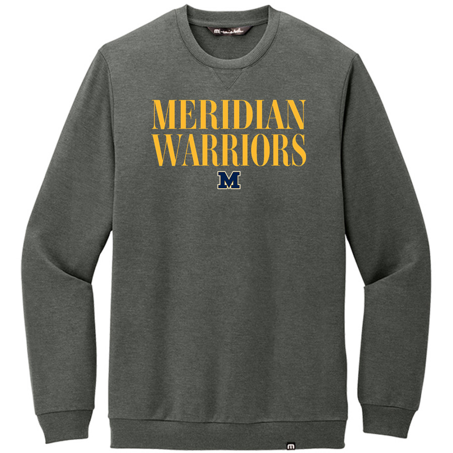 Meridian Warriors TravisMathew Men's Long Weekend Crew