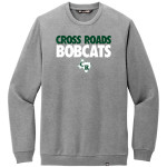 CROSS ROADS HIGH SCHOOL BOBCATS <span class="pdp-name-mascot">CROSS ROADS BOBCATS</span> TravisMathew Men's Long Weekend Crew Front Thumbnail