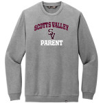 Scotts Valley Falcons TravisMathew Men's Long Weekend Crew Front Thumbnail