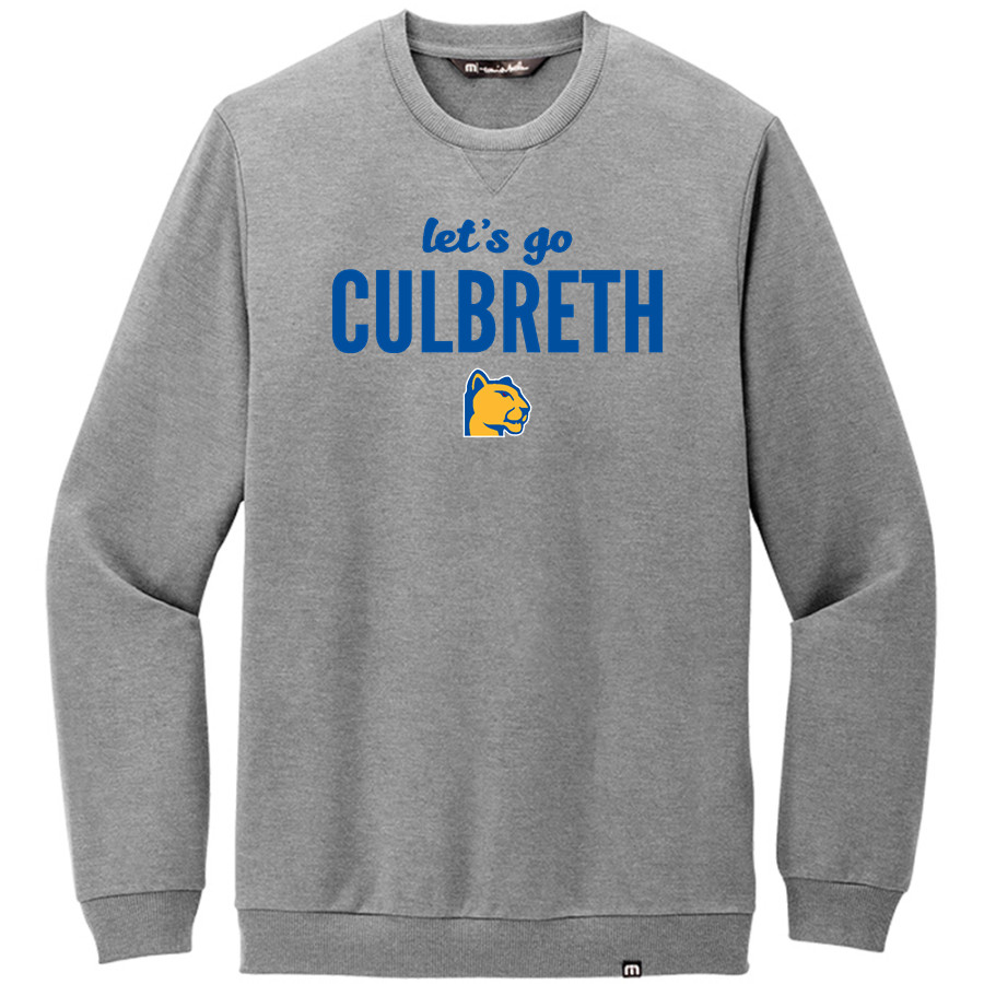 CULBRETH Cougars <span class="pdp-name-mascot">GREY CULBRETH MIDDLE SCHOOL Cougars</span> TravisMathew Men's Long Weekend Crew