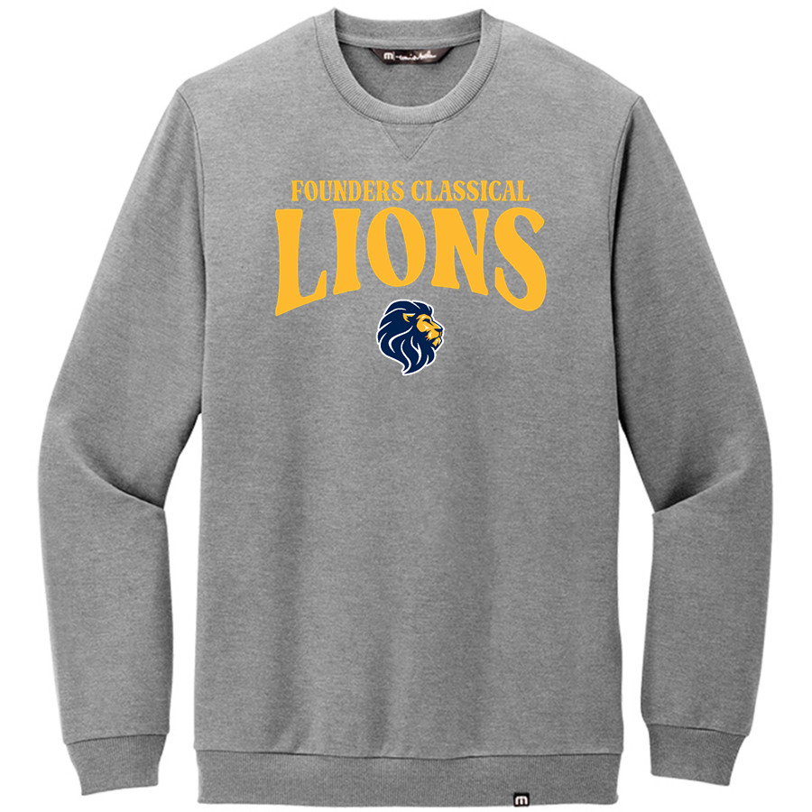Founders Classical Lions <span class="pdp-name-mascot">Founders Classical Lions</span> TravisMathew Men's Long Weekend Crew
