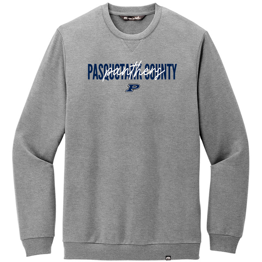 PASQUOTANK COUNTY HIGH SCHOOL PANTHERS <span class="pdp-name-mascot">PASQUOTANK COUNTY PANTHERS</span> TravisMathew Men's Long Weekend Crew