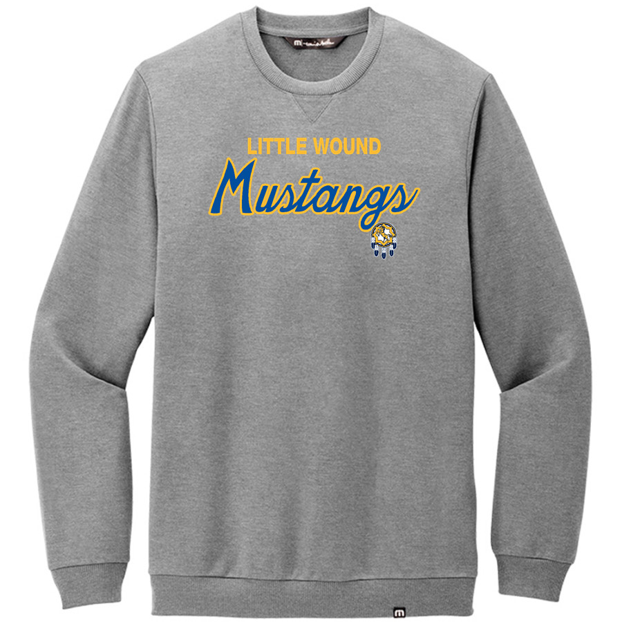 LITTLE WOUND HIGH SCHOOL MUSTANGS <span class="pdp-name-mascot">LITTLE WOUND MUSTANGS</span> TravisMathew Men's Long Weekend Crew