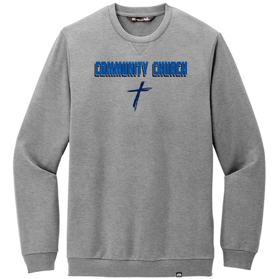 Crossroads Community Church Community Church <span class="pdp-name-mascot">Crossroads Community Church Community Church</span> TravisMathew Men's Long Weekend Crew