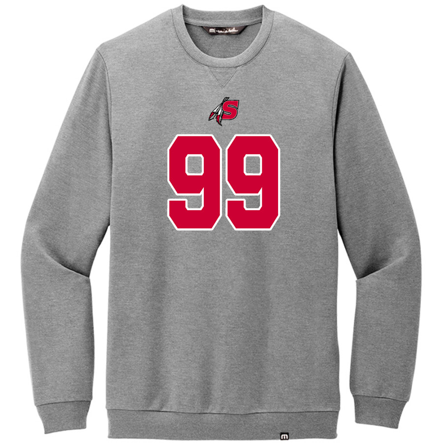 Selma Braves <span class="pdp-name-mascot">Selma Braves</span> TravisMathew Men's Long Weekend Crew