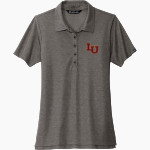 Lincoln Oaks <span class="pdp-name-mascot">Lincoln University Oaks</span> TravisMathew Women's Oceanside Heather Polo Front Thumbnail