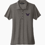 Warrenton Warriors TravisMathew Women's Oceanside Heather Polo Front Thumbnail