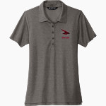 Dunedin Falcons TravisMathew Women's Oceanside Heather Polo Front Thumbnail