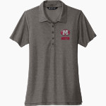 Morton Potters <span class="pdp-name-mascot">Morton Potters</span> TravisMathew Women's Oceanside Heather Polo Front Thumbnail