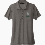 Delphian Dragons TravisMathew Women's Oceanside Heather Polo Front Thumbnail