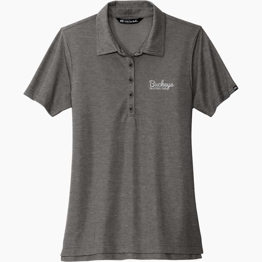 Buckeye Volleyball Club <span class="pdp-name-mascot">Buckeye Volleyball Club</span> TravisMathew Women's Oceanside Heather Polo