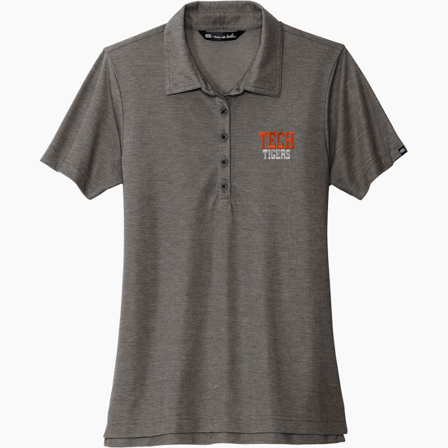 Tech High School Tigers <span class="pdp-name-mascot">Tech High School</span> TravisMathew Women's Oceanside Heather Polo