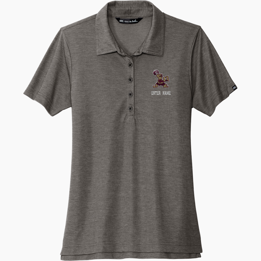 EDGEWOOD CRUSADERS The Official Online Store TravisMathew Women's Oceanside Heather Polo