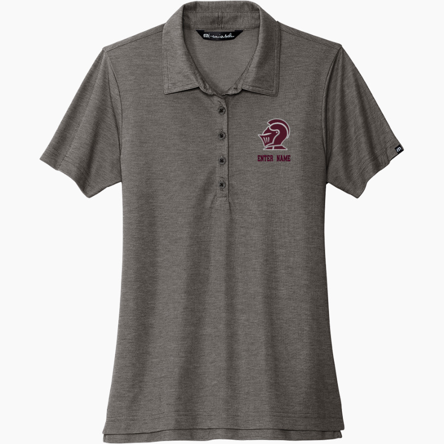 Nova Knights TravisMathew Women's Oceanside Heather Polo