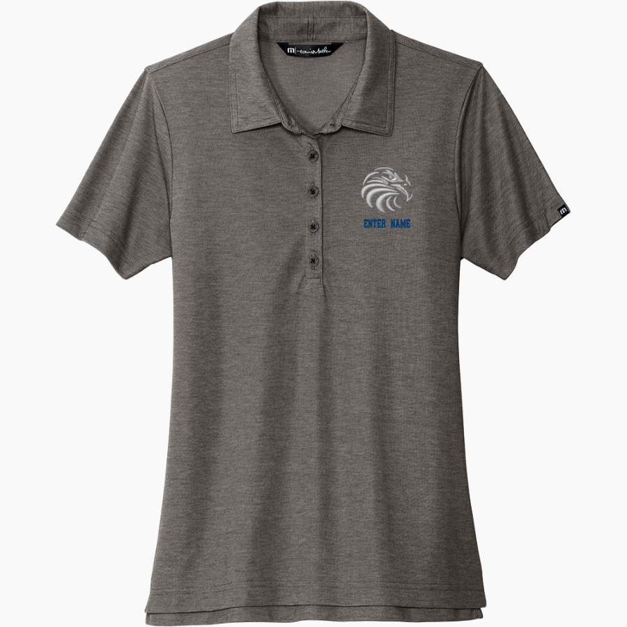Alice Drive Hawks TravisMathew Women's Oceanside Heather Polo