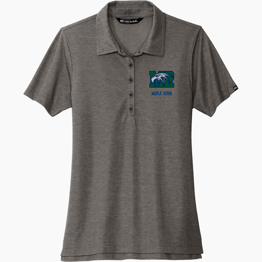 Maple River Eagles <span class="pdp-name-mascot">Maple River Eagles</span> TravisMathew Women's Oceanside Heather Polo