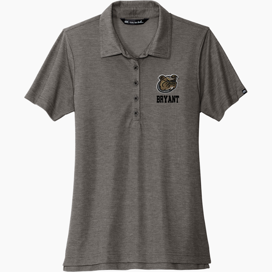 Bryant Bulldogs <span class="pdp-name-mascot">Bryant Bulldogs</span> TravisMathew Women's Oceanside Heather Polo