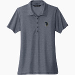 Founders Classical Griffins TravisMathew Women's Oceanside Heather Polo Front Thumbnail