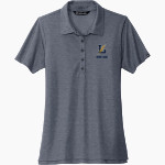 LITTLESTOWN HIGH SCHOOL THUNDERBOLTS TravisMathew Women's Oceanside Heather Polo Front Thumbnail