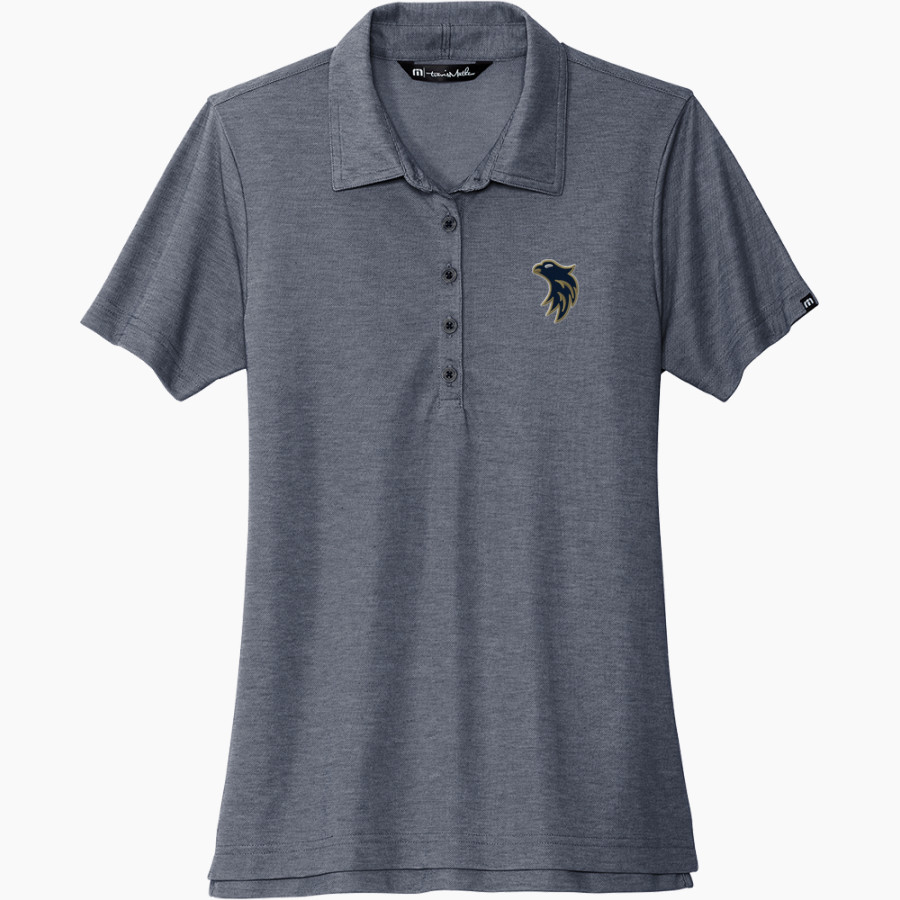 Founders Classical Griffins TravisMathew Women's Oceanside Heather Polo
