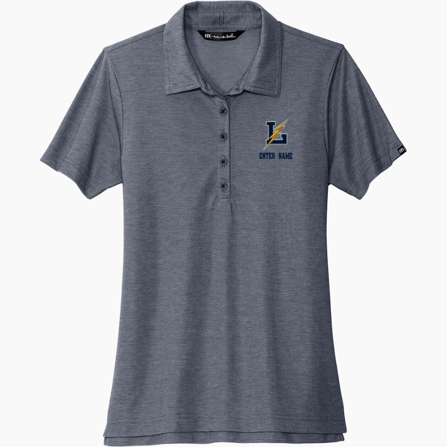 LITTLESTOWN HIGH SCHOOL THUNDERBOLTS TravisMathew Women's Oceanside Heather Polo