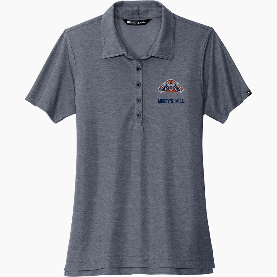 MUNDY'S MILL HIGH SCHOOL TIGERS <span class="pdp-name-mascot">MUNDY'S MILL TIGERS</span> TravisMathew Women's Oceanside Heather Polo