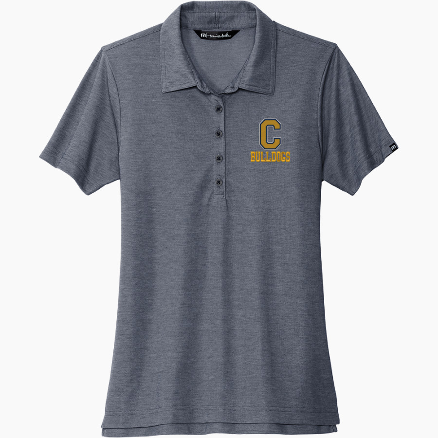 CHELSEA HIGH SCHOOL BULLDOGS <span class="pdp-name-mascot">CHELSEA BULLDOGS</span> TravisMathew Women's Oceanside Heather Polo