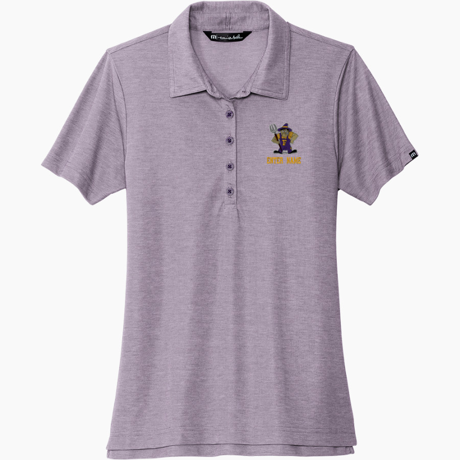 FARMINGTON HIGH SCHOOL FARMERS <span class="pdp-name-mascot">FARMINGTON FARMERS</span> TravisMathew Women's Oceanside Heather Polo