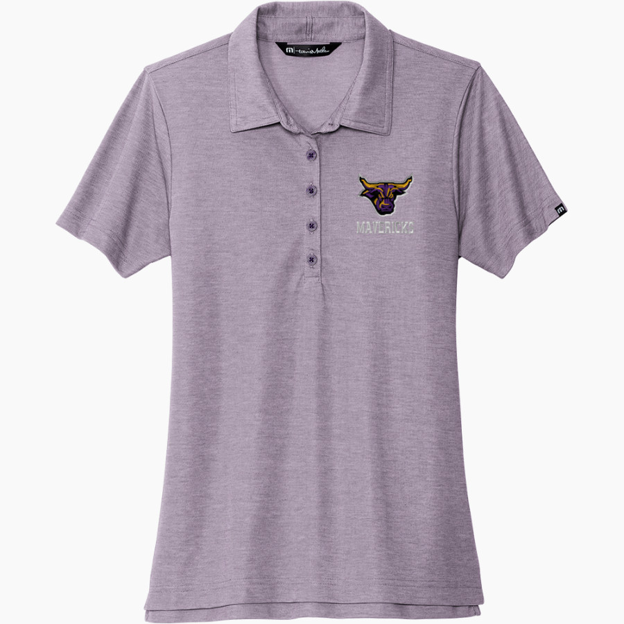Minnesota State University Mankato <span class="pdp-name-mascot">Minnesota State Mavericks</span> TravisMathew Women's Oceanside Heather Polo