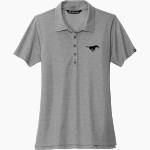 SOUTH WESTERN SENIOR HIGH SCHOOL MUSTANGS <span class="pdp-name-mascot">SOUTH WESTERN MUSTANGS</span> TravisMathew Women's Oceanside Heather Polo Front Thumbnail