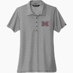 Montgomery Vikings TravisMathew Women's Oceanside Heather Polo Front Thumbnail