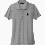 Shawsville Mustangs TravisMathew Women's Oceanside Heather Polo Front Thumbnail