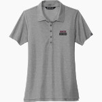 Hamilton Huskies TravisMathew Women's Oceanside Heather Polo Front Thumbnail